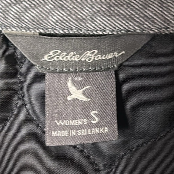 Eddie Bauer Women oversized plaid flannel shacket,jacket.Heavy flannel shirt - Picture 4 of 11